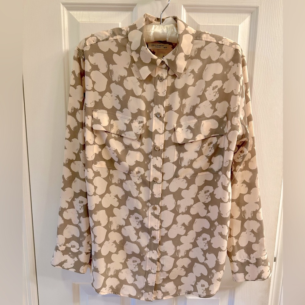 Equipment Femme Silk Shirt XS
